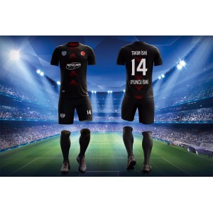 Dijital Baskı Erkek Futbol Forma - 142